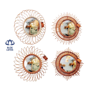 งานฝีมือตกแต่งผนังหวายจากเวียดนาม - Product Image 4