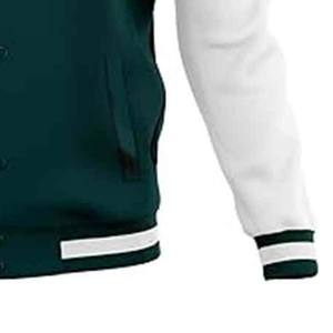 Veste universitaire personnalisée pour l'équipe de baseball |   Fournisseur d'usine de vestes de baseball, uniformes scolaires, vestes de baseball - Product Image 5