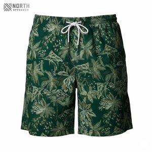 Pantalones Cortos Deportivos Casuales para Hombre, de Cintura Media, Color Sólido, para Gimnasio y Entrenamiento, de Poliéster/Algodón, Secado Rápido, con Cierre de Cordón - Product Image 1