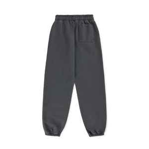 Pantalons de survêtement en molleton uni avec logo personnalisé, molleton français, pantalons de sport d'automne, 100% coton, molleton français unisexe, poids lourd - Product Image 2