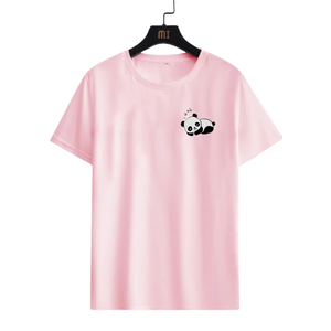 T-Shirt court à manches SexySoft pour femmes 100% coton hauts courts Fitness course Logo imprimé personnalisé confortable compressé - Product Image 2