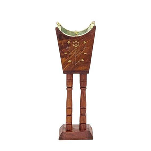 Quemador de Incienso Árabe de Aspecto Elegante, Diseño Clásico, la Más Alta Calidad, Bakhoor Tradicional de Madera y Metal para Decoración de Festivales - Product Image 2