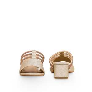 Golden FN7871 Sandalias de tacón Zapatilla elegante con diseño intrincado - Product Image 2