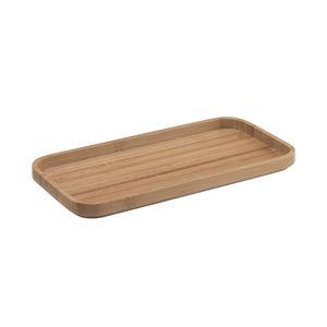 Plateau de service en bois de hêtre de forme ovale miniature de style japonais, plateau en bois pour café, lait, collations, gâteaux, fromage, fruits, nourriture pour enfants - Product Image 6