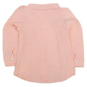 เสื้อเชิ้ตแขนยาวเด็กผู้หญิง - สีชมพู - Product Image 2