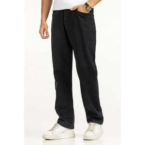 กางเกงยีนส์ทรงสลิมฟิต สโตนวอช วินเทจ ทรงดินสอ ขากว้าง ปักลาย กางเกงทรงดินสอสีฤดูหนาว MN-JNS-WS25-005 - Product Image 2