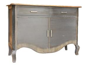 ModernAmia Versátil Gabinete de dos cajones Muebles para el hogar con estilo para sala de estar Hogar Bar Granja Hotel Apartamento - Product Image 4