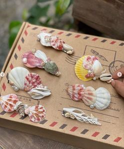 Moda Natural Seashell Hair Stick Estilo moderno Mujeres/Beach Hair Stick de Vietnam - Product Image 6