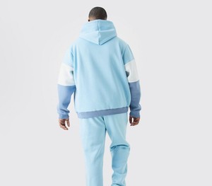 Conjunto Deportivo de 2 Piezas, Estilo Vintage, con Cremallera, Informal, para Calle, Grueso, Abrigado, Suave, Cómodo y Transpirable, para Invierno - Product Image 5