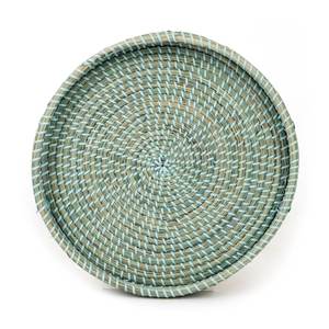 ถาดหญ้าทะเลสานจากหญ้าทะเลทำด้วยมือถาดสำหรับตกแต่งงานแต่งงานงานปาร์ตี้ในบ้าน - Product Image 1