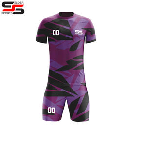 Maillot de football pour hommes personnalisé uniformes de football combinaisons d'entraînement d'été maillot de l'équipe originale à manches courtes respirant - Product Image 5