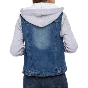 Chaquetas Vaqueras con Capucha para Mujer, Nuevas, Elegantes y a la Moda, Personalizables, Venta Directa de Fábrica - Product Image 3