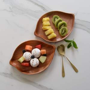 Gran oferta, platos de cena de madera ecológicos de primera calidad, vajilla de bambú y madera de alta calidad para restaurantes - Product Image 6