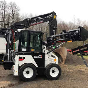 ¡Entrega rápida! Minicargadora hidráulica Hidromek con cabina CE/EPA, MINICARGADORA hidráulica diésel, MINICARGADORA con ruedas - Product Image 5