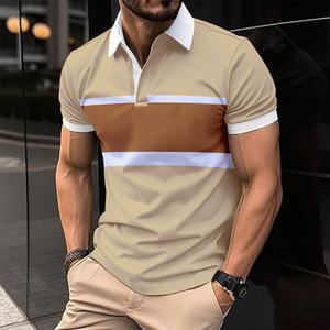 Polo de manga corta para hombre de alta calidad, logotipo personalizado, logotipo impreso personalizado, polo con solapa para hombre, Polo personalizado - Product Image 4