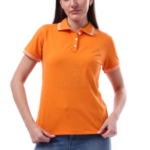 Polo de algodón suave con cuello acanalado y puños de manga Polo de ajuste clásico con tela duradera y apariencia elegante - Product Image 1