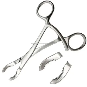 Pinces orthopédiques à cliquet en acier inoxydable pour maintien osseux – Instrument chirurgical - Product Image 1