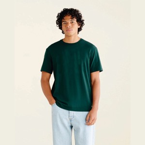 220 gsm coton peigné t-shirt pour hommes avec logo t-shirt à manches courtes hommes personnalisé 3D mousse bouffée impression graphique t-shirt - Product Image 1