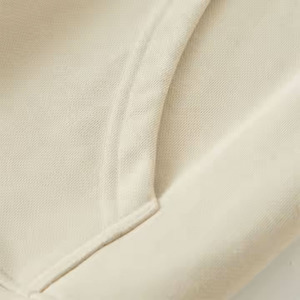 Sweat 100% coton de haute qualité pour hommes veste décontractée à capuche surdimensionnée lourde avec sweat à capuche imprimé personnalisé - Product Image 4