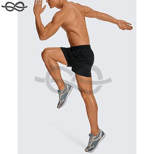 Men's Gym Workout <b>Shorts</b> 7 Inch Quick Dry Athletic <b>Shorts</b> <b>Zipper</b> <b>Pockets</b> Lightweight Running <b>Shorts</b> Training Sports Workout - Product Image 4