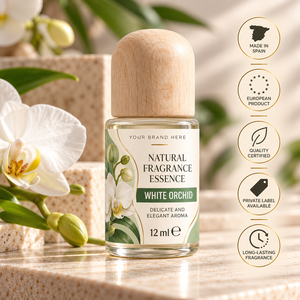 Esencia de Fragancia de Orquídea Blanca OEM 12ml |   Aroma Floral Suave para el Hogar |   Fabricante de Marca Privada España - Product Image 1