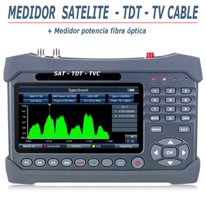 Medidor de Señal Satelital para Aplicaciones de Televisión Digital Terrestre (TDT) y Televisión por Cable (CATV) - Product Image 1