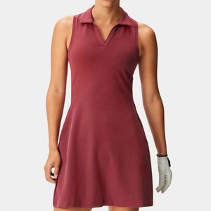 Vestidos de Golf para Mujer, Sin Mangas, Ropa Deportiva de Tenis, Verano, Deportivos, Personalizados, Spandex, Algodón, Serigrafía, OEM, ODM, Venta al Por Mayor - Product Image 1