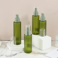 Vente en gros Bouteilles à pompe de lotion de soin en plastique glaçage transparent 90ml 100ml 120ml Fabricant du Vietnam Emballage de shampooing