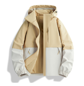 New Stylish <b>Men's</b> Winter <b>Warm</b> Windbreaker <b>Jacket</b> with Zipper Winter Windproof Windbreaker <b>Jackets</b> Wholesale Custom New Fashion - Product Image 3