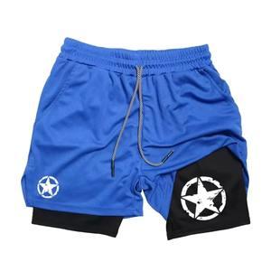 Pantalones cortos deportivos de verano para hombre, juego de baloncesto, entrenamiento, pantalones cortos para correr, pantalones cortos transpirables de malla de secado rápido - Product Image 3