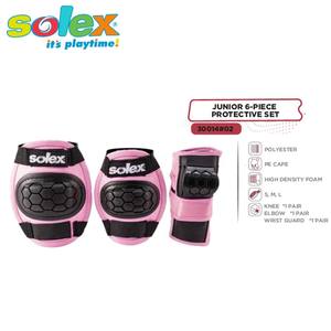 Protège-genoux et coudes en polyester durable pour sports à roulettes – Ensemble de protection réglable et respirant - Product Image 2