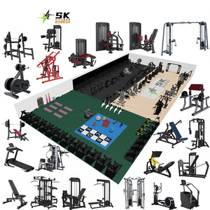 SK 원스톱 상업용 헬스장 설비 완비, 공장 직영 근력 및 유산소 운동 솔루션 (피트니스 센터용) - Product Image 1