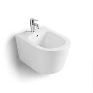 Bidet in Ceramica Rotondo da Parete Bernina - Product Image 1