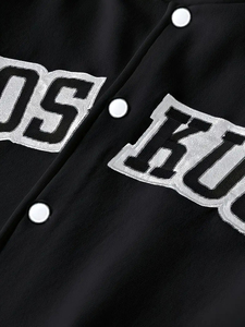 Venta caliente Versity Chaquetas Custom Cool Style Fleece Winter Versity Chaquetas Béisbol Bomber Versity Chaquetas para hombres - Product Image 6