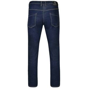 กางเกงยีนส์ขาตรงเอวสูงสำหรับผู้ชาย, กางเกงยีนส์ขาตรงสีฟ้าระบายอากาศได้ดีสวมใส่สบาย - Product Image 3