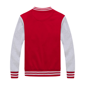 Veste en cuir d'hiver pour homme, veste de baseball, veste varsity, veste bomber pour homme, logo brodé personnalisé - Product Image 4