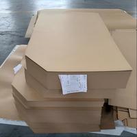 Feuilles de glissement en papier kraft double face à entrée 4 directions, épaisseur personnalisée, haute capacité de charge dynamique, poussée-tirage, vente chaude en usine