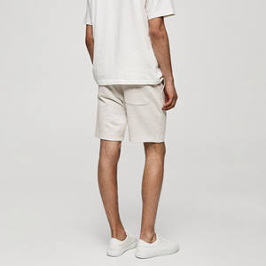 Pantalones cortos de sudor para hombre de algodón 100% de la mejor calidad, transpirables, de secado rápido, nueva moda, estilo informal personalizado, superventas, servicio OEM - Product Image 3