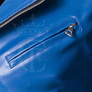 2025 vente directe d'usine veste en cuir pour hommes col montant avant Logo écologique respirant veste d'hiver - Product Image 6