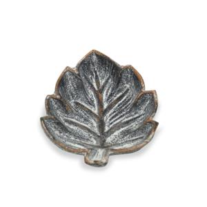 Ensemble de 2 plats de service à feuilles dorées polies, forme et taille personnalisées de dernière conception, plat à feuilles en aluminium massif - Product Image 4