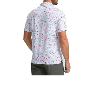 ... Polo de manga corta para hombre, diseño de golf, tejido transpirable y suave para trabajar, caminar y uso informal diario - Product Image 3