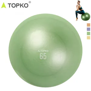 TOPKO Fitness 55cm Exercise Ball for Pregnancy & Physical Therapy Home Gym PVC Balance Ball Yoga Ball