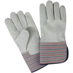 Guantes de trabajo de seguridad de alta resistencia de cuero de vaca de construcción industrial - Product Image 1