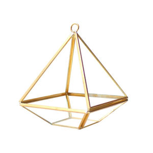 Display Jewelry <b>Box</b> Metal and Glass Medium Size Gold Frame Tableware Jewelry Storage Elegant Accessories <b>jewellery</b> Organizer - Product Image 1