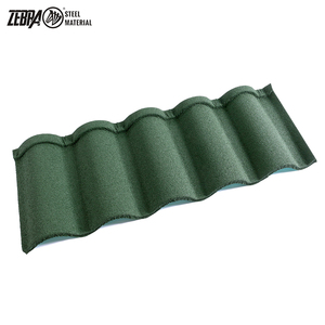 Tejas <span class=keywords><strong>de</strong></span> Acero con Recubrimiento <span class=keywords><strong>de</strong></span> Piedra Española Resistentes al Fuego, Tejas Metálicas Antideslizantes <span class=keywords><strong>para</strong></span> Techos, <span class=keywords><strong>para</strong></span> Edificios Estándar Europeos en Polonia - Product Image 3