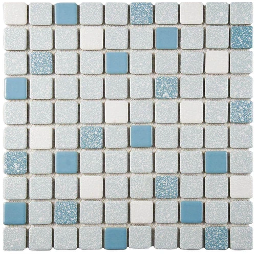 Merola Tile Waterproofing Materials Water-Resistant Porcelain Square Mosaic 9.8-Sq.-Ft./Case