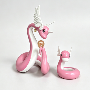 Ensemble de figurines <span class=keywords><strong>Dratini</strong></span> & Dragonair, modèle GK d'anime, jouet tendance, statue, marchandise, décoration de table, cadeau d'anniversaire - Product Image 2