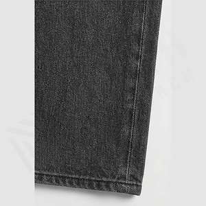 Pantalones Vaqueros al por Mayor, Pantalones Rectos de Algodón de Alta Calidad, Lavado Destruido, Estilo Urbano, Desgastados, Personalizados para Hombre - Product Image 6