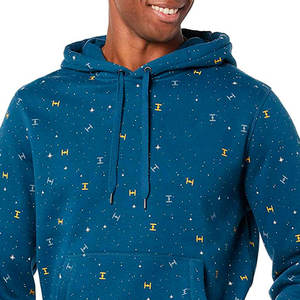 Veste en toile légère pour homme, personnalisée, pour l'extérieur, avec capuche respirante et protection solaire, design charmant Mint Mambo avec logo sur le devant - Product Image 2