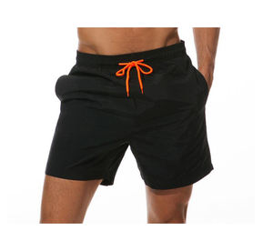 Pantalones cortos de poliéster para hombre, ropa de playa, con logotipo personalizado - Product Image 3